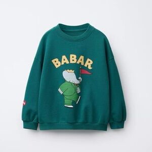 Zara BABAR Print Sweatshirt